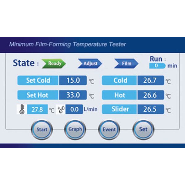 Probador de temperatura mínima de formación de película BGD452 (MFFT)