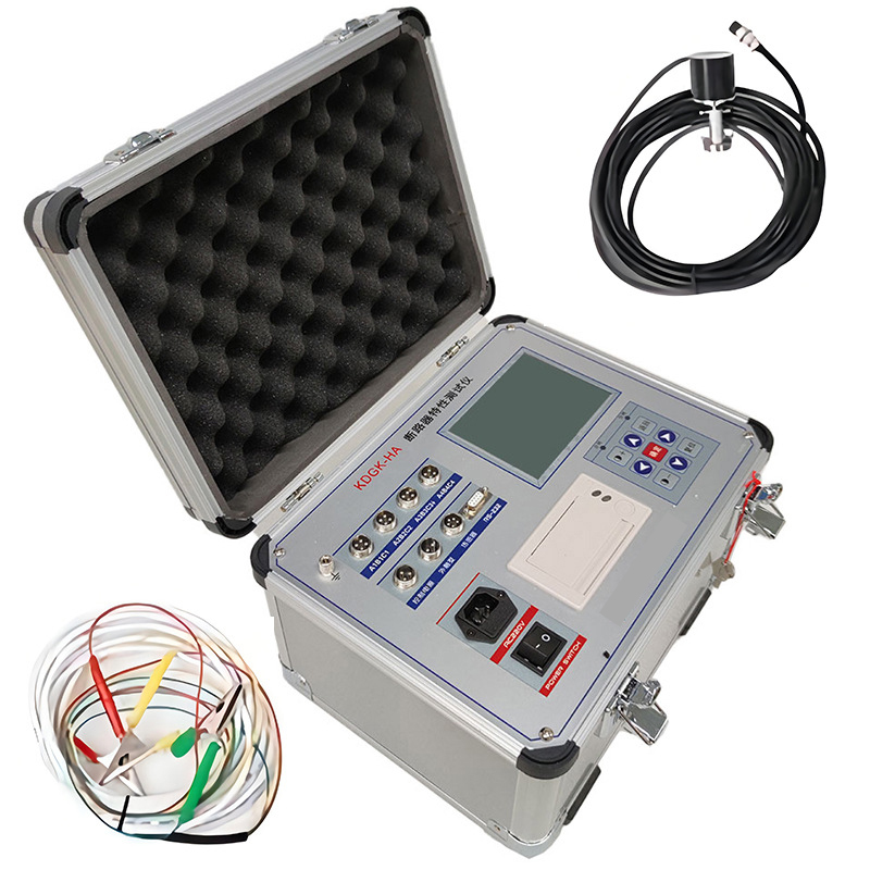 Circuit breaker characteristics tester